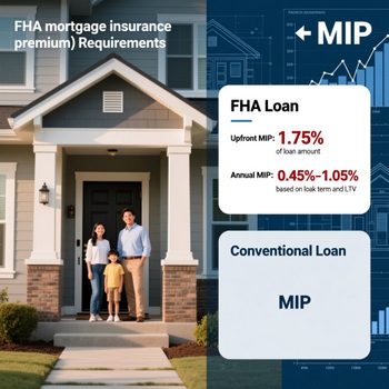 FHA mortgage insurance requirements overview with key points highlighted for homebuyers seeking FHA loans.  