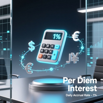Graph depicting the daily average FHA per diem interest rates